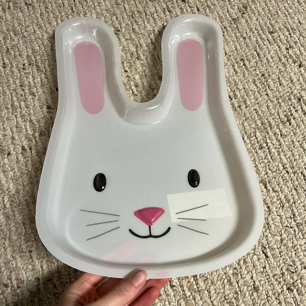 🐰TARGET: Medium/Large size Easter bunny serving tray, preowned.